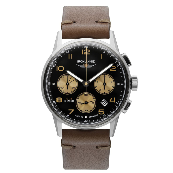 Iron Annie Herren Chronograph G38 5372-2 Vintage Look Iron Annie Herren Chronograph G38 5372-2