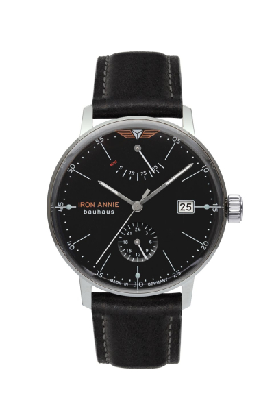 IRON ANNIE 5060-2 Herren Uhr Armbanduhr Automatik Edelstahl Leder