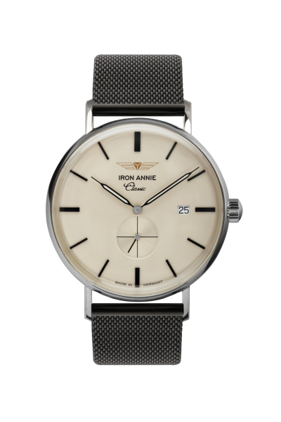 IRON ANNIE 5938M-5 Classic Serie Herrenuhr Armbanduhr mit Milanaise Armband