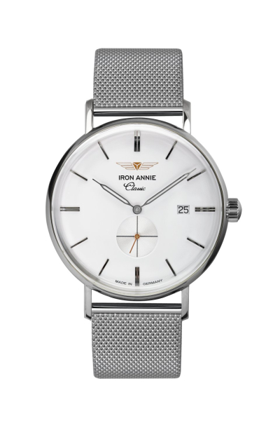 IRON ANNIE 5938M-1 Herrenuhr Armbanduhr Milanaise Armband