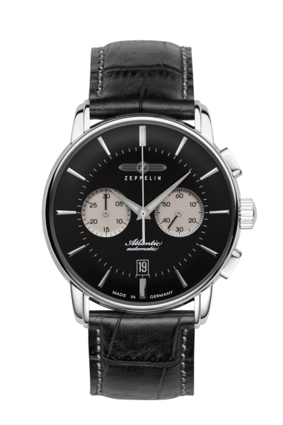 Zeppelin Atlantic 8422-2 Seiko NE86 Herren Automatik Chronograph