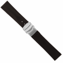 Uhrenarmband 'Freiburg' 20mm braun Leder Faltschließe 115AD-341-TiT 02