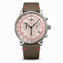 Zeppelin 8680-2 Herrenuhr Quarz Chronograph mit Lederarmband