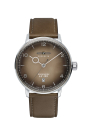 Zeppelin Herrenuhr Quarz mit Datum und Lederarmband 8046-5